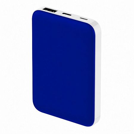 Внешний аккумулятор Fluffy, 5000 Mah, синий