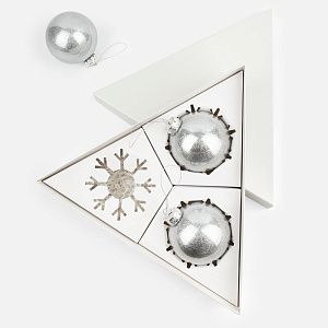 Набор Finery Trio, серебристый