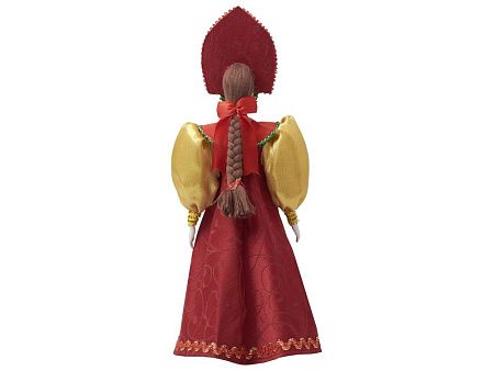 Подарочный набор: кукла фарфоровая, мёд с миксом из орехов