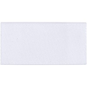 Лейбл тканевый Epsilon, XXS, белый