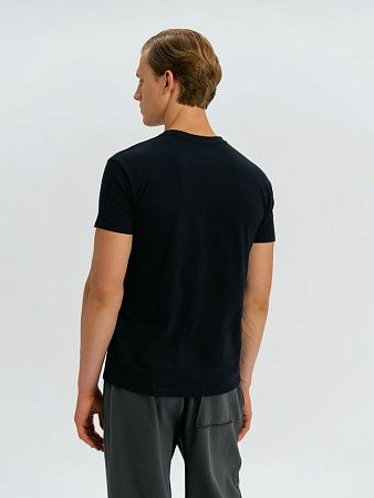 Футболка унисекс Regent 150, черная, размер S