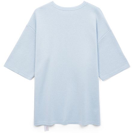 Джемпер с коротким рукавом Siluetti Volumica, светло-голубой, размер XS/S