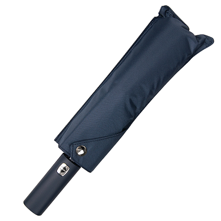 Зонт складной автоматический обратного сложения, Forest Lotus Reverse, диаметр 103 см, радиус 23 дюйма, 10 панелей, без подарочной коробки, темно-синий