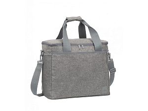 Изотермическая сумка-холодильник на 54 банки 0,33л, цвет: серый