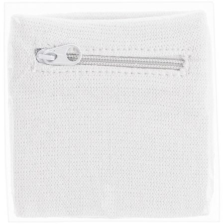 Напульсник с карманом Fiksu, белый