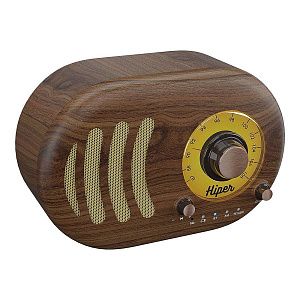 Колонка беспроводная RETRO S, цвет коричневый 