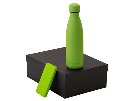 Подарочный набор «COLOR IT» с термобутылкой и повербанком