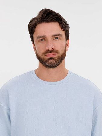 Джемпер с коротким рукавом Siluetti Volumica, светло-голубой, размер XS/S