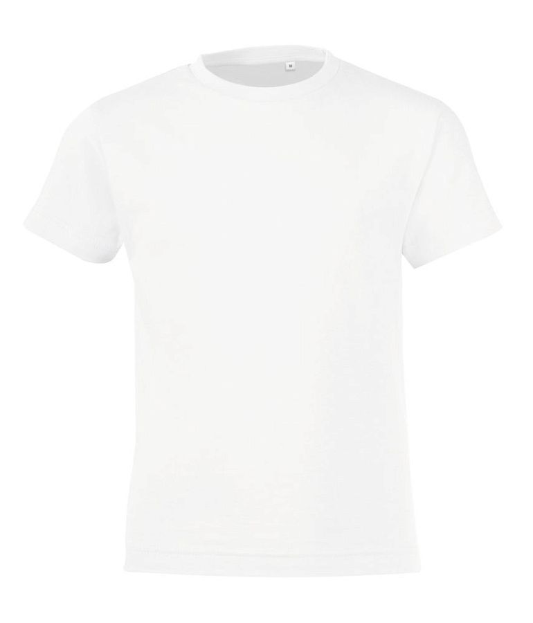 Футболка детская Regent Fit Kids, серый меланж под нанесение