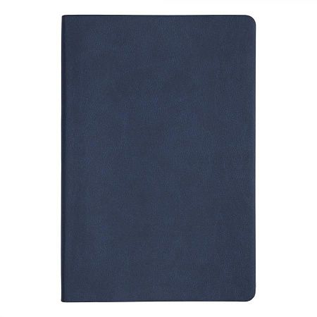 Ежедневник Flexy Soft Touch Latte А5, темно-синий, недатированный, в гибкой обложке