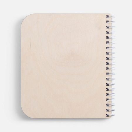 Блокнот на пружине Woodpad на заказ