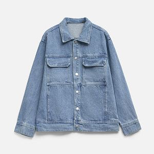 Куртка джинсовая O2, голубая, размер XS/S