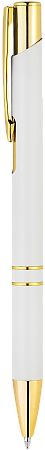 Ручка KOSKO SOFT GOLD Белая 1029.07