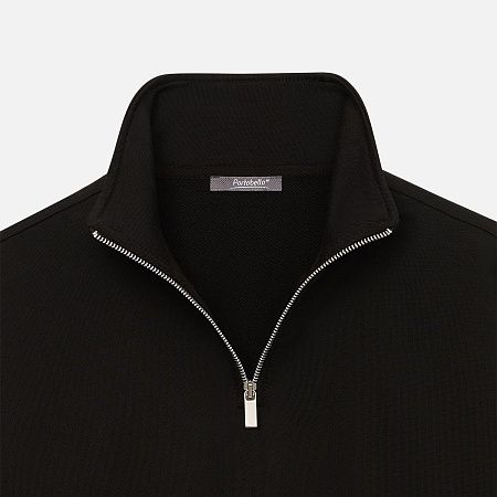 Толстовка на молнии унисекс Флоу (Flow), темно-синяя