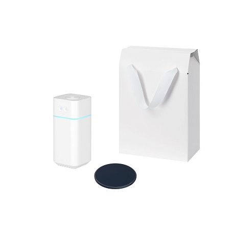 Подарочный набор Cloud NEO, Auris, синий (увлажнитель воздуха, зарядное устройство)