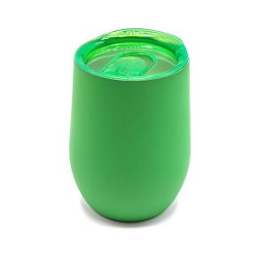 Термокружка с двойной стенкой SOFTO софт-тач, черная