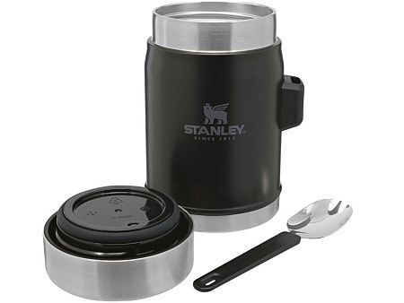 Банка для еды с ложкой-вилкой Stanley Legendary, 400 мл