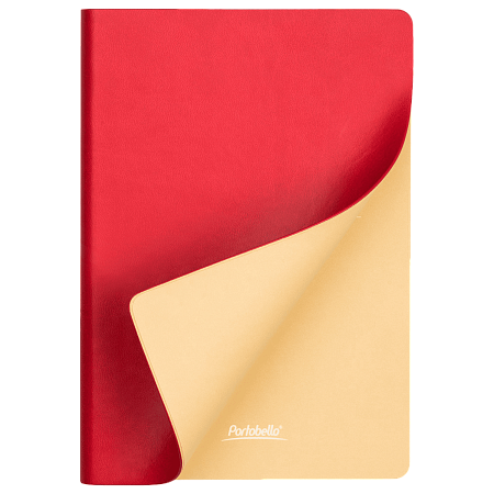 Ежедневник Latte NEW недатированный, красный/бежевый (без упаковки, без стикера)