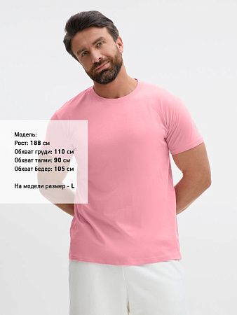 Футболка Imperial 190, розовая (candy), размер 3XL