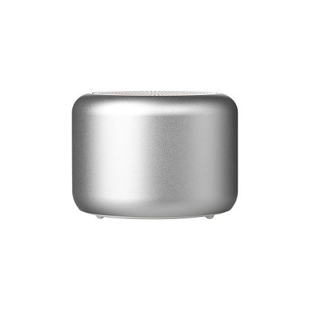 Беспроводная колонка Пэшн (Passion) 80dB 600 mAh (Bluetooth 5.0), серебряная