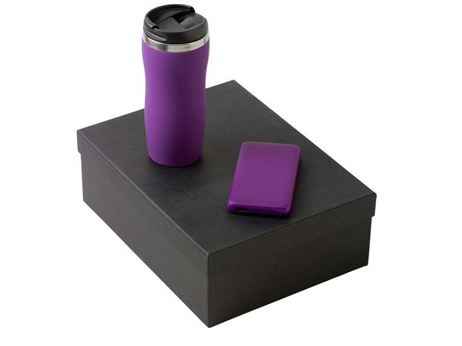 Подарочный набор "COLOR IT" c термокружкой и повербанком