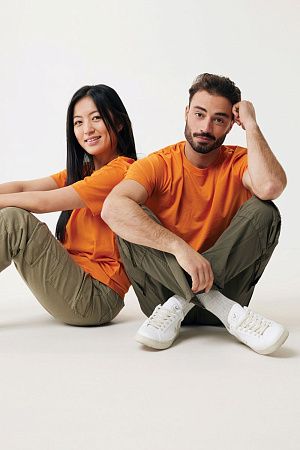 Футболка Iqoniq Sierra из переработанного хлопка, унисекс, 160 г/м²