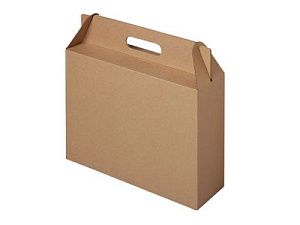 Коробка подарочная «Tote», XL, цвет: коричневый