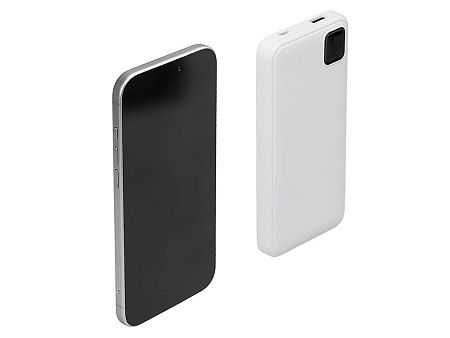 Внешний аккумулятор со встроенными кабелями «Фрэйм», 10000мач