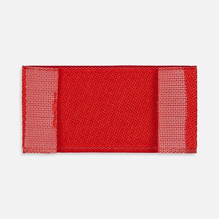 Лейбл тканевый Epsilon, XXS, красный