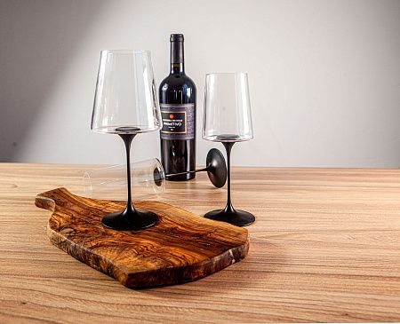 Хрустальный бокал для красного вина на магните Trebonn SplitGlass, 2 шт, 450 мл