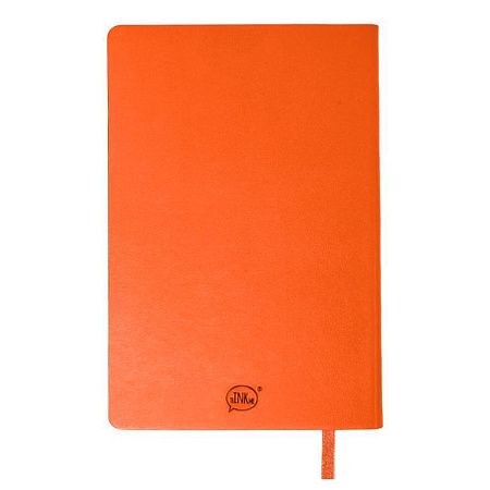 Бизнес-блокнот SMARTI, A5, оранжевый, мягкая обложка, в клетку