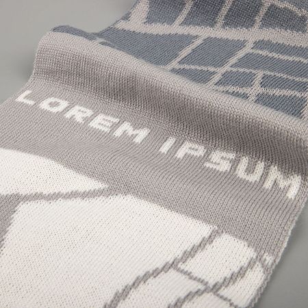 Шарф на заказ Tricksy Light, S, полушерсть