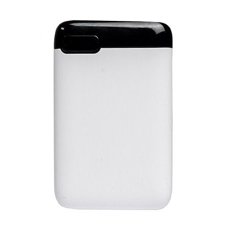 Универсальный аккумулятор Num 5 (5000 мАч), белый, 10,2х6.3х1,2 см