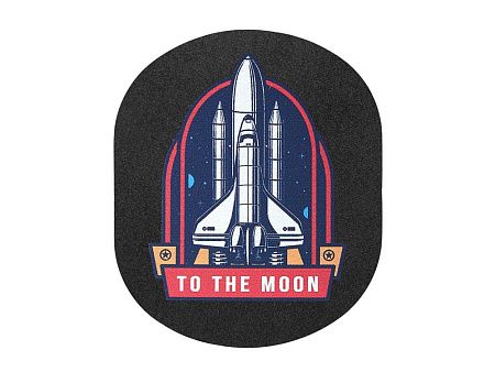 Патч «Овал», nubuk