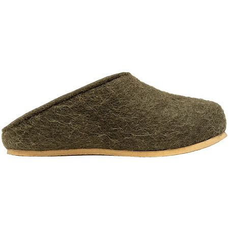 Домашние валенки Step, зеленые (олива), размер 47