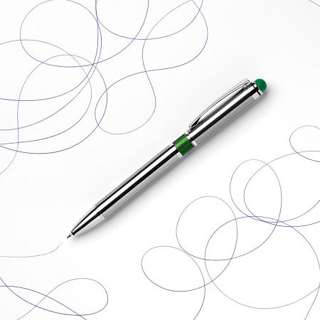 Шариковая ручка АйПи (iP), зеленая