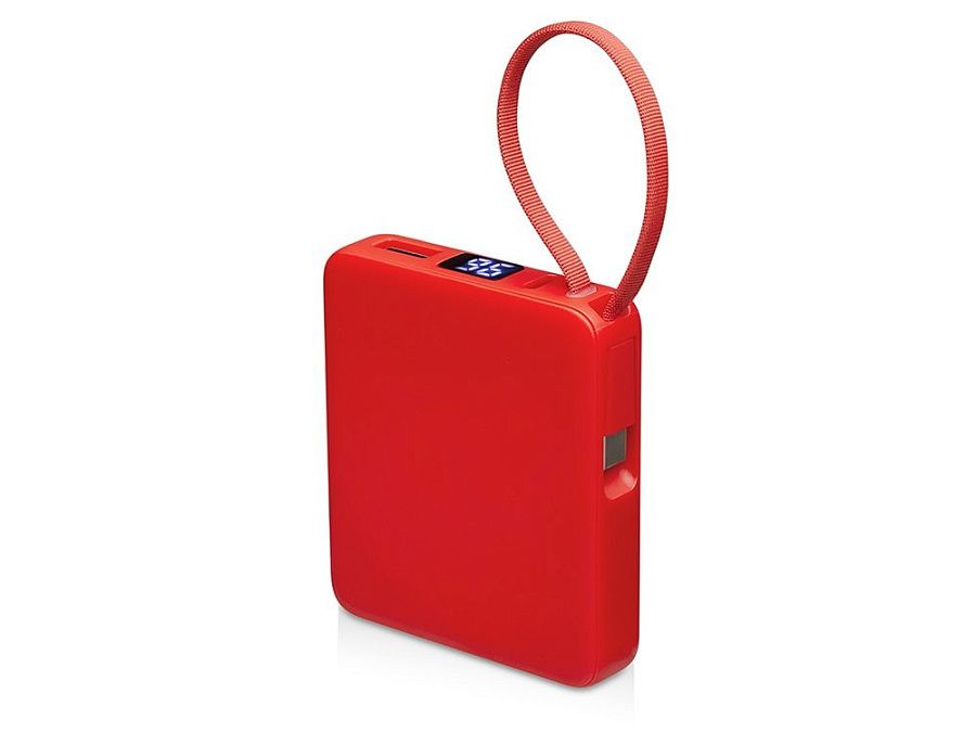 Внешний аккумулятор со встроенным кабелем USB-C «Дэнси», 5000 мАч