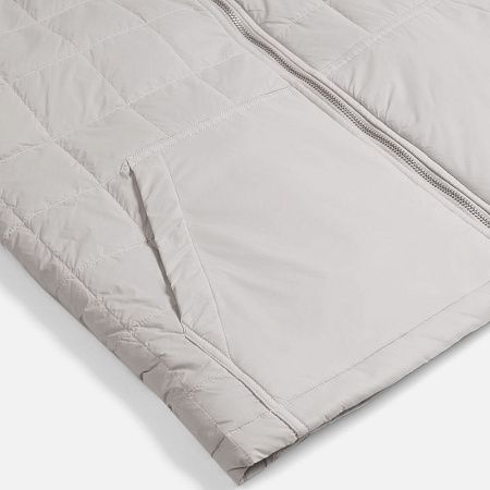 Жилет унисекс Warmbridge, светло-серый, размер S