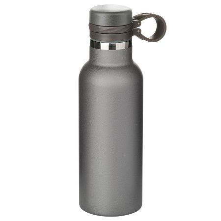 Термобутылка вакуумная герметичная Модена (Modena), серая