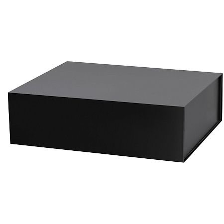 Подарочная коробка-трансформер большая, черная