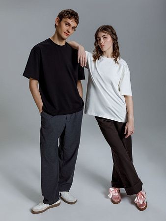 Футболка оверсайз Kangas, белая, размер XS/S