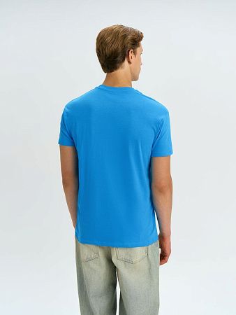 Футболка унисекс Regent 150, ярко-бирюзовая, размер S