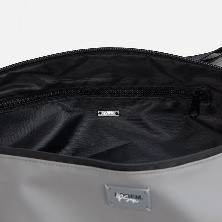 Шильдик металлический Alfa Liten, серый