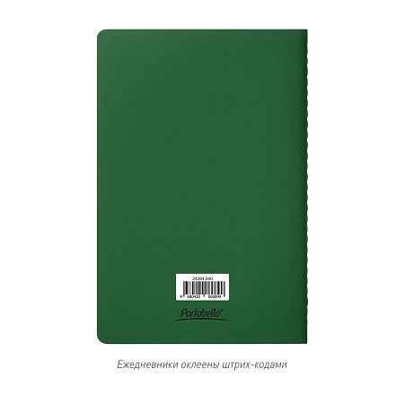 Блокнот Альфа Слим (Alpha slim), зеленый