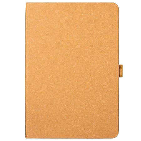 Блокнот Forest  Alfa Polo Recycled Paper А5, недатированный, в твердой обложке, с резинкой и петлей для ручки,  натуральный (крафтовый)