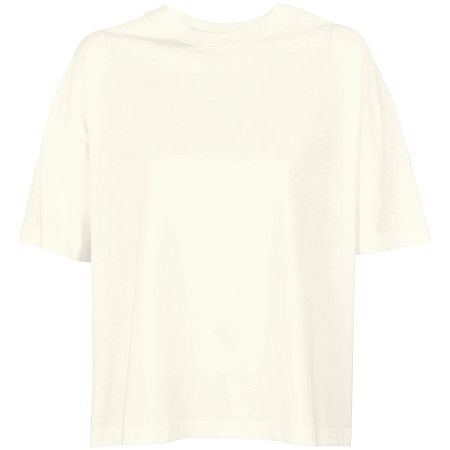 Футболка оверсайз женская Boxy Women, молочно-белая, размер M