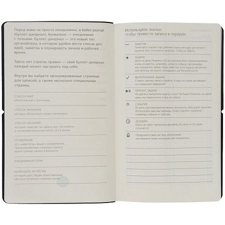 Ежедневник Nubuk, недатированный, светло-серый