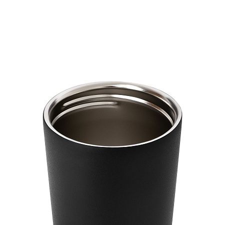 Термокружка вакуумная Strada, черная