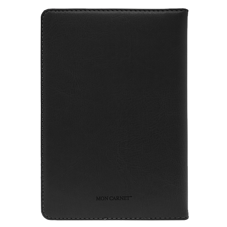 Ежедневник City Buffalo А5, черный, недатированный, в твердой обложке с поролоном