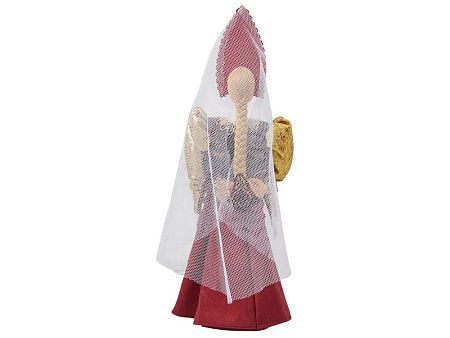 Подарочный набор: кукла фарфоровая, крем-мёд с лаймом и имбирем